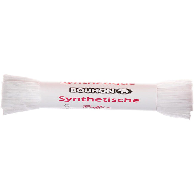 Bouhon - raphia, synthétique, 10 g, blanc