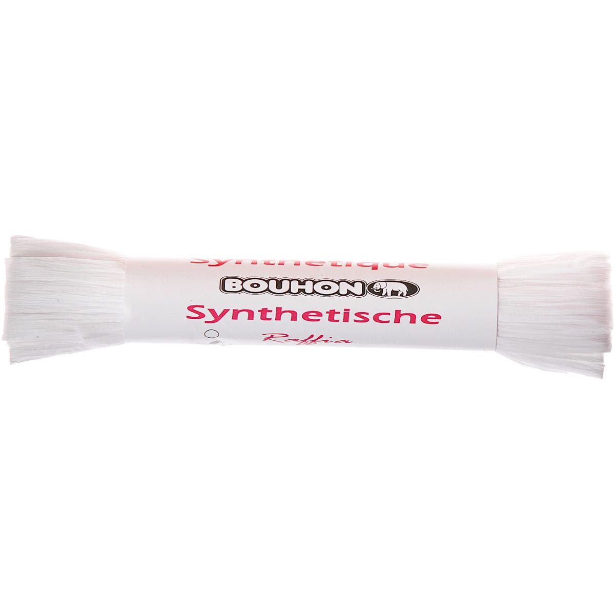 Bouhon - Bouhon raffia, synthetisch, 10 g, wit