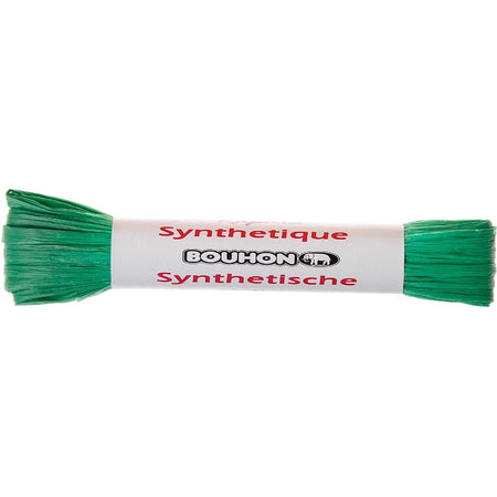 Bouhon - raphia, synthétique, 10 g, vert clair