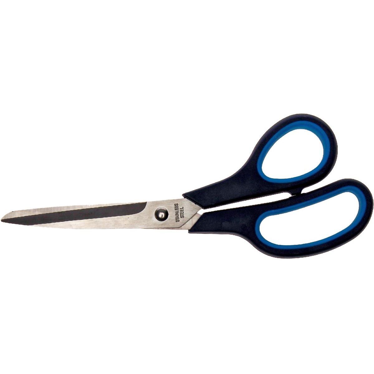 Bouhon - Edelstahlschere 19 cm, weicher Griff
