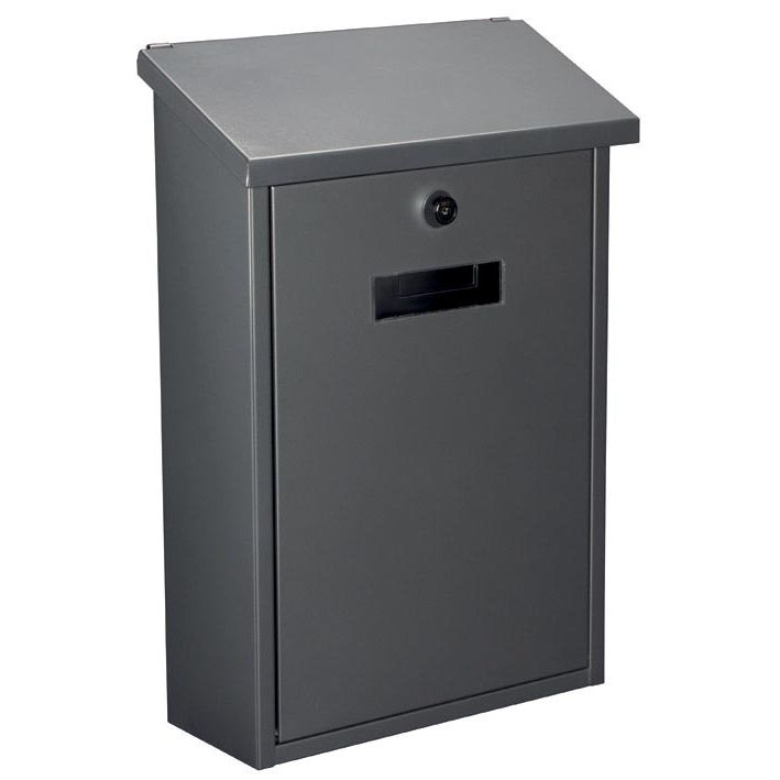 Perel -  Rio brievenbus zilver