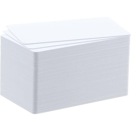 Badgy - 100 cartes vierges fines de 0,5 mm pour 100 ou 200