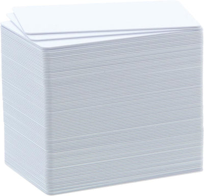 Badgy - 100 cartes vierges d'épaisseur 0,76 mm, pour 100 ou 200