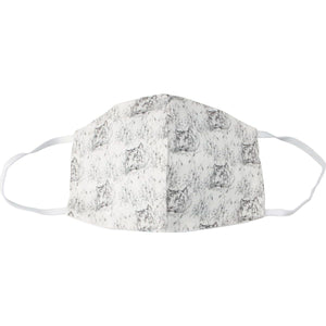 Klika - Masque buccal lavable, motif tigres, taille : homme, pack de 5 pièces