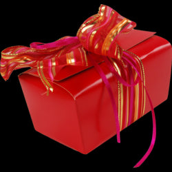 Neutral - Ballotins 250 Gramm rot 50 Stück