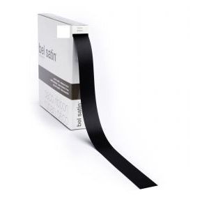 Bel Satin – Satinband 25 mm x 100 Meter schwarz