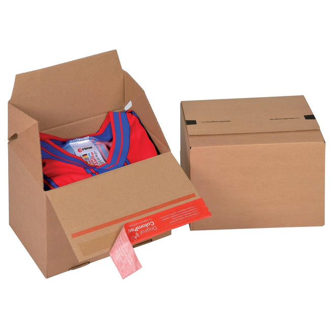 Colompac -   box Size S, binnenformaat 195 x 145 x 140 mm, bruin