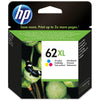 HP -  inktcartridge 62XL, 415 pagina's, OEM C2P07AE, 3 kleuren