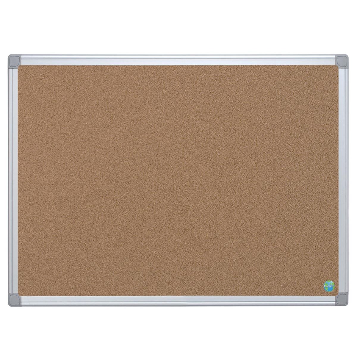 Bi-Office - Tableau bi-liège Earth-it ft 90 x 60 cm