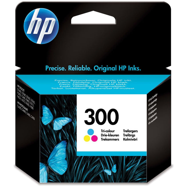 HP - cartouche d'encre 300, 165 pages, OEM CC643EE, 3 couleurs