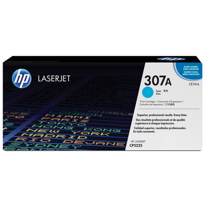 HP - toner 307A, 7300 pages, OEM CE741A, cyan