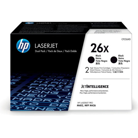 HP - Cartouche toner CF226XD 26X noir 2x