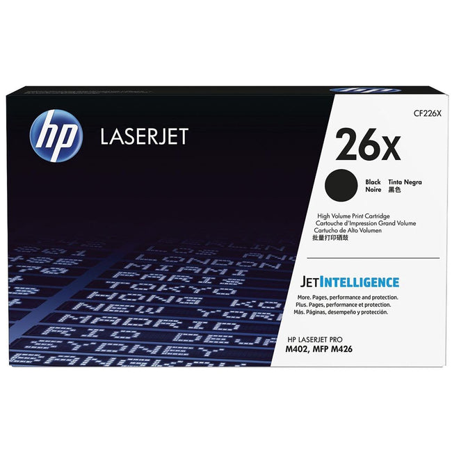 Hewlett-Packard - Cartouche toner hp cf226x 26x noir