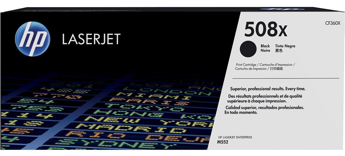 HP - Tonerkartusche cf360x 508x schwarz