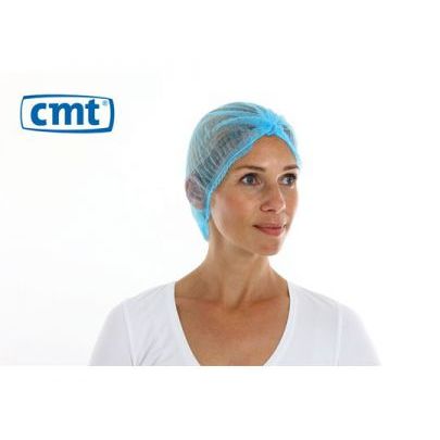 ComFort - Haarnet | PP | Wokkel | Ø52cm | bleu | 100 pièces