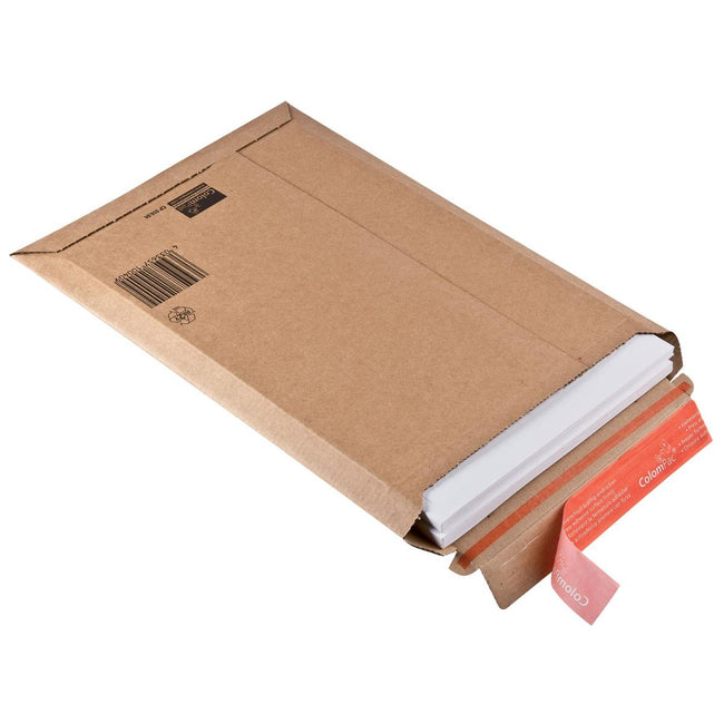 Colompac -   verzendenvelop CP010, ft 23,5 x 34 x 3,5 cm, bruin