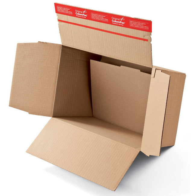Colompac - carton d'expédition CP141, pi 22,9 x 16,4 x 5 11,5 cm, marron