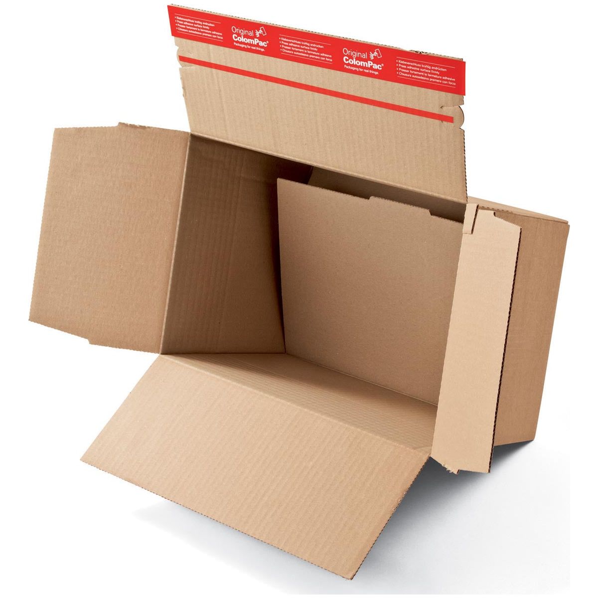 Colompac - Colompac Shipping Box CP141, ft 22,9 x 16,4 x 5 - 11,5 cm, braun