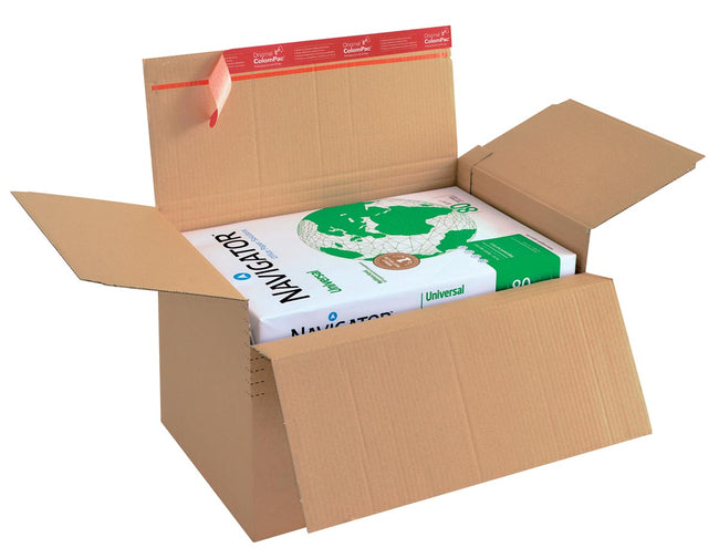 Colompac - Versandkarton CP141, ft 30,5 x 22,8 x 7 -16 cm, braun