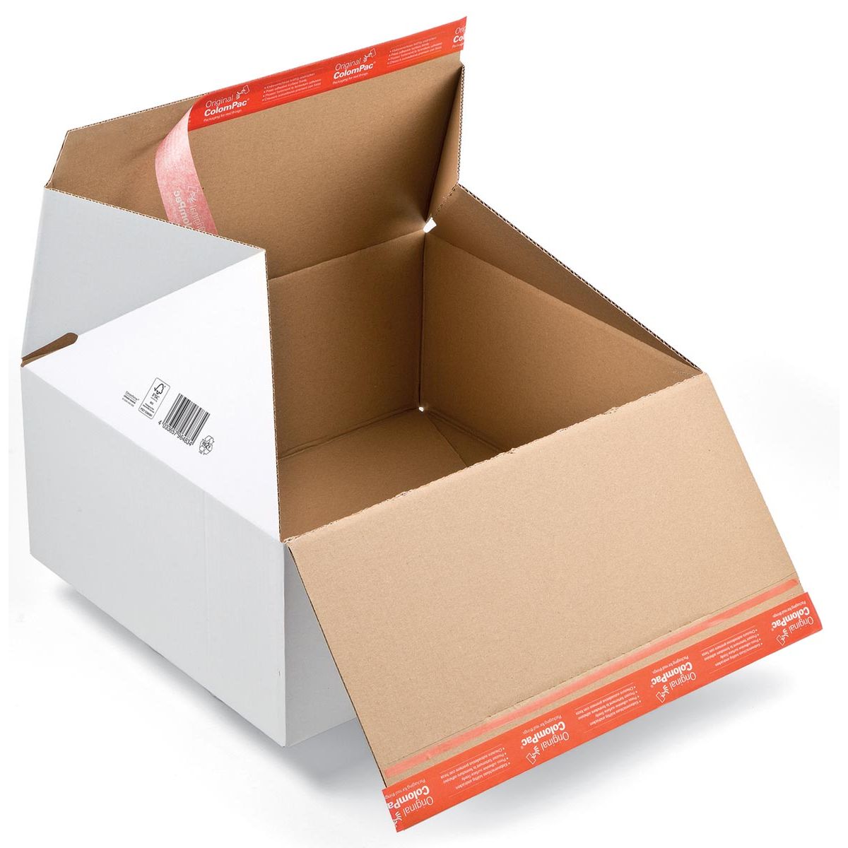 Colompac - carton d'expédition CP155, pi 38,9 x 32,5 x 16 cm, marron