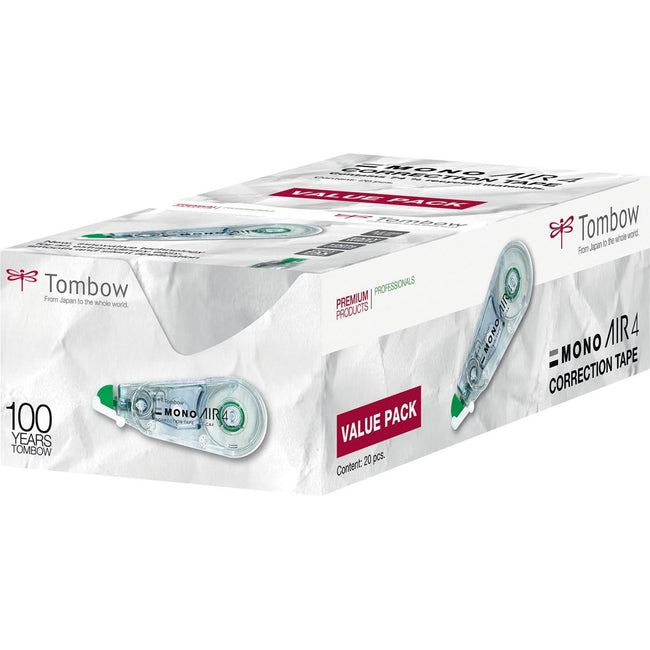 Tombow - Roller correcteur Mono Air, boîte 15 + 5 offertes