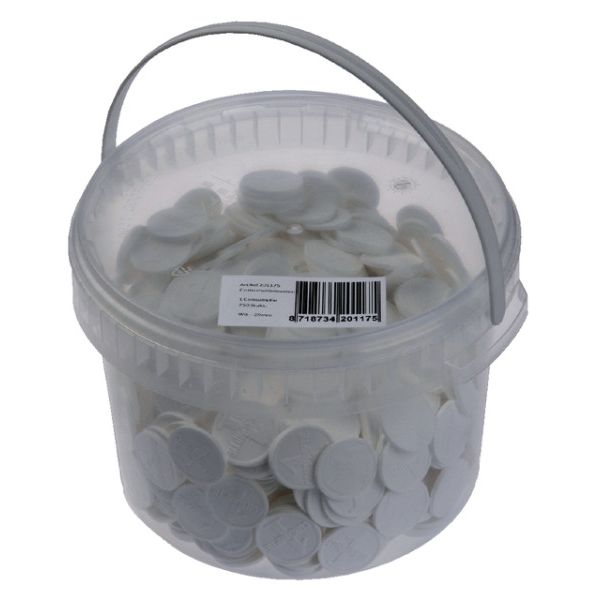 Combicraft - Verbrauchsmünze weiß 750 Stück