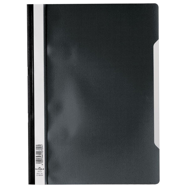 Durable -  snelhechtmap ft A4 zwart