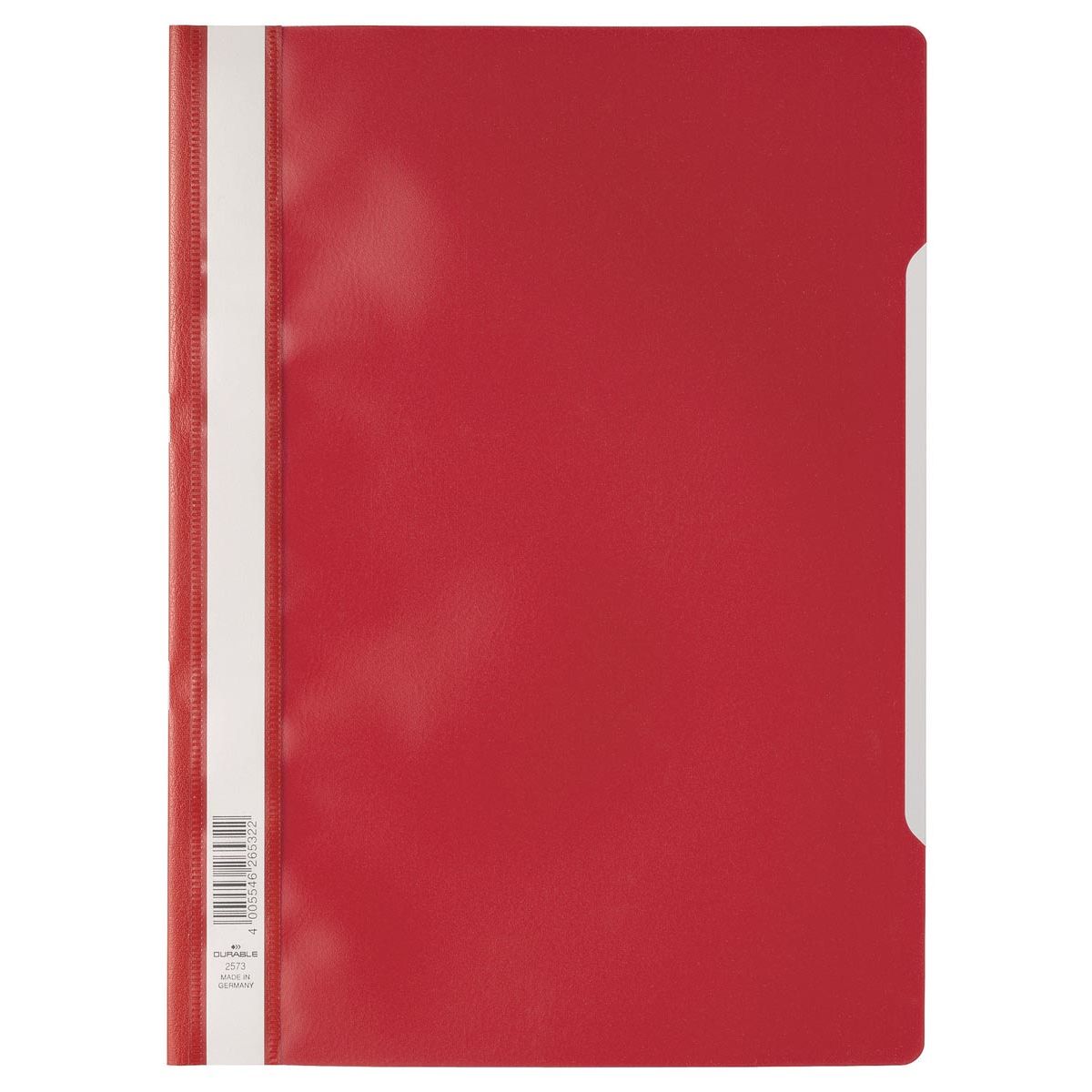Durable -  snelhechtmap ft A4 rood