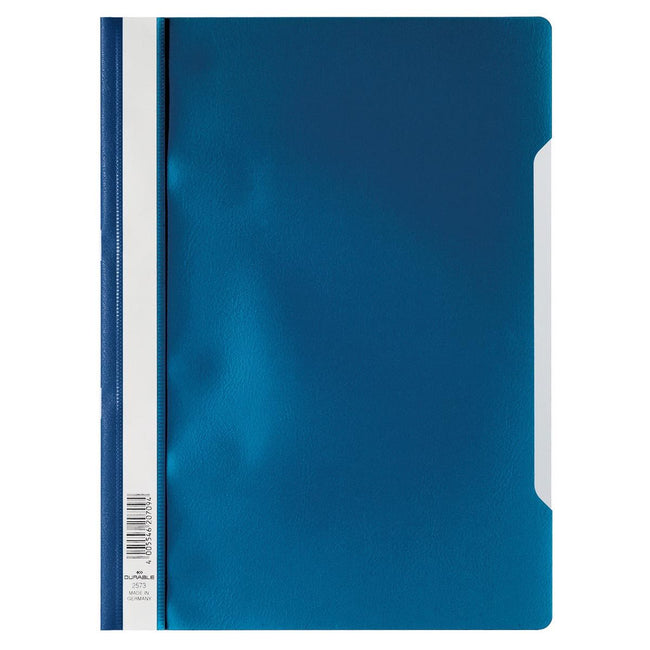 Durable -  snelhechtmap ft A4 donkerblauw