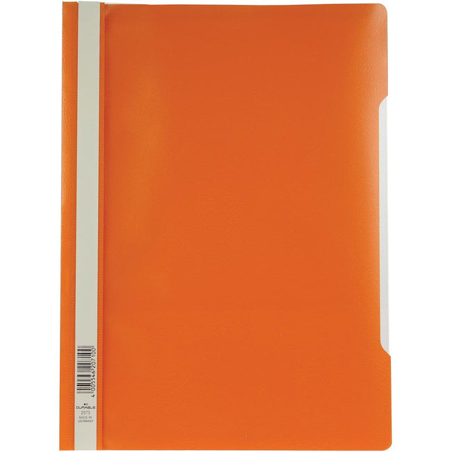 DURABLE -  snelhechtmap ft A4 oranje