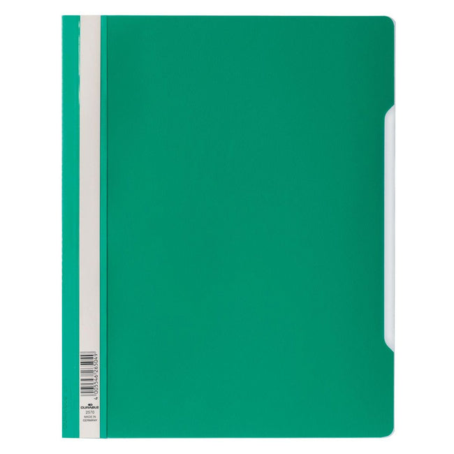 Durable - Attache rapide A4 PVC vert