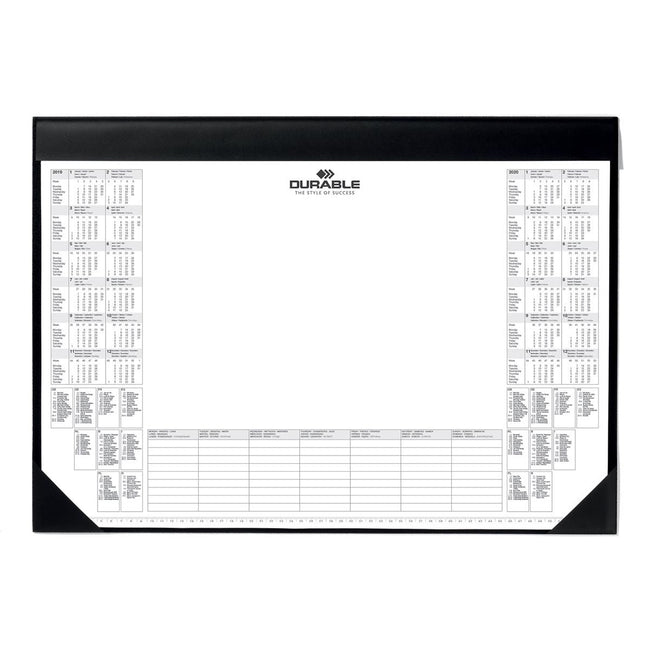 Langlebig – Schreibblock mit Kalender 2025–2026
