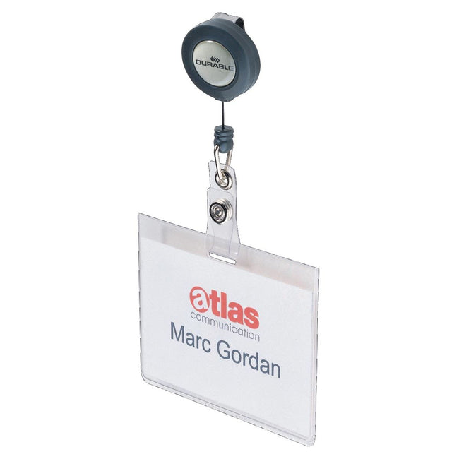 Durable - badge avec écarteur, 10 pièces