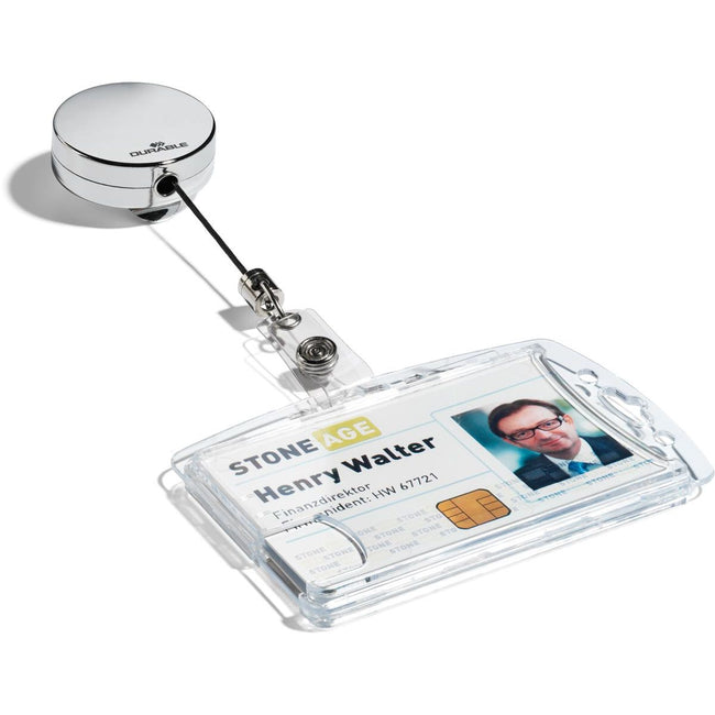 Durable - Mécanisme à rouleau 8225 avec bouton poussoir 800mm chromé