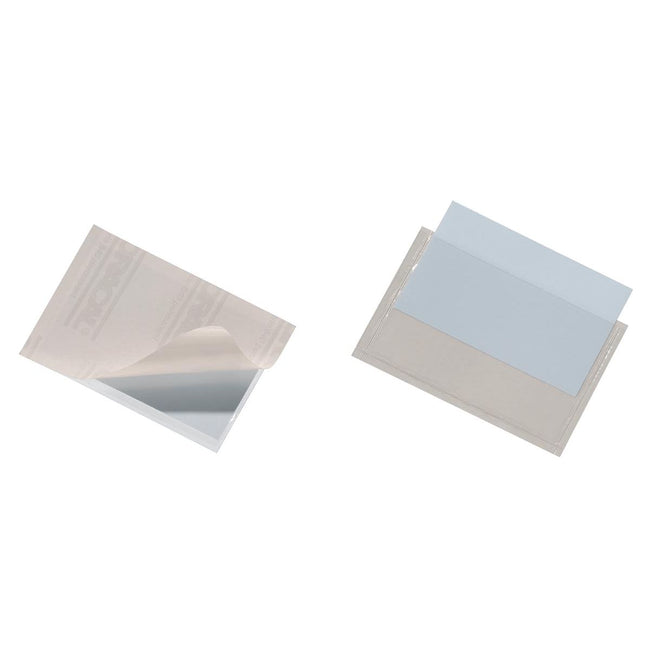 Durable -  Pocketfix doos van 100 stuks, binnenft 90 x 57 mm