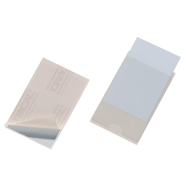 Durable -  Pocketfix ft 90 x 57 mm, doos van 100 stuks