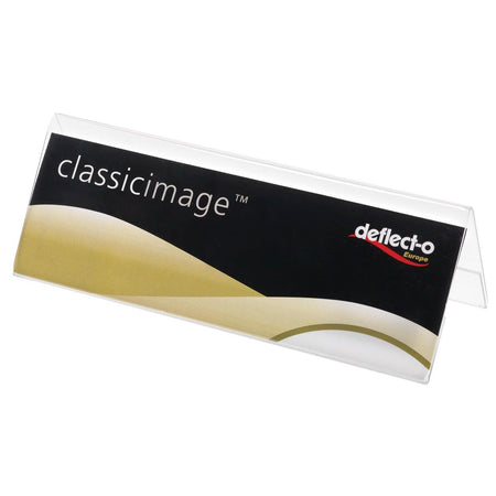 Deflecto - plaque signalétique de table pour ft A5