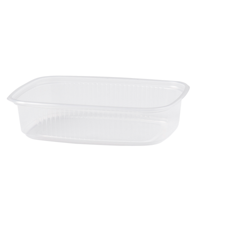 Klika -  Bak | PP | 125ml | saladebak | 108x82x27mm | transparant | 1000 stuks