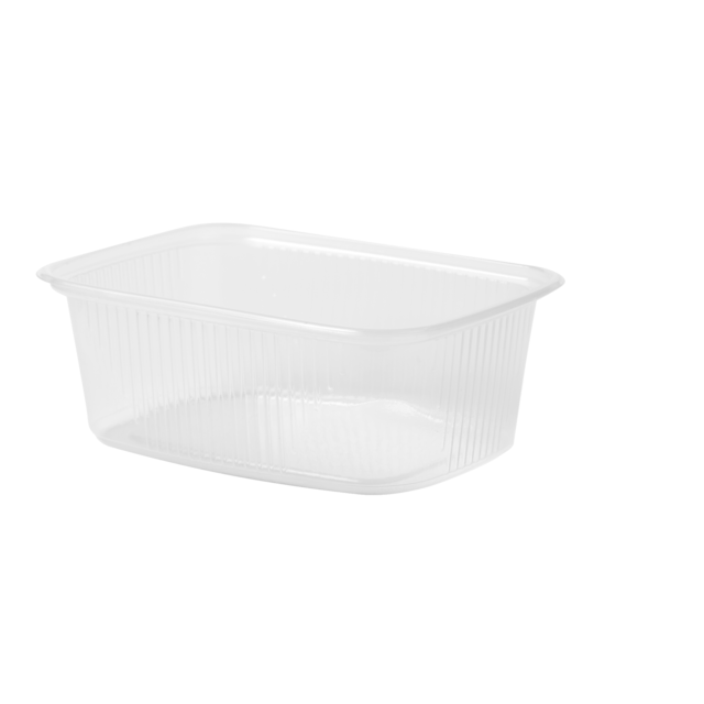 Klika -  Bak | PP | 200ml | saladebak | 108x82x43mm | transparant | 1000 stuks