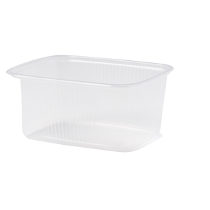 Klika -  Bak | PP | 250ml | saladebak | 108x82x50mm | transparant | 1000 stuks