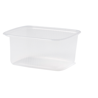 Klika -  Bak | PP | 250ml | saladebak | 108x82x50mm | transparant | 1000 stuks