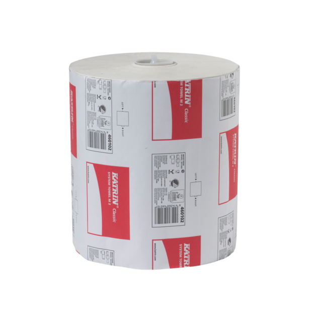 Katrin - Papierhandtücher, 2 -Layer, 160 m, Packung mit 6 Rollen