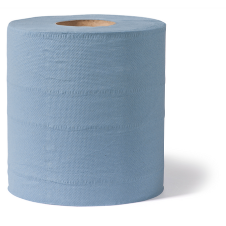 Klika - Papier nettoyant | 2 couches | 20 cm | 130m | papier | bleu | 6 pièces