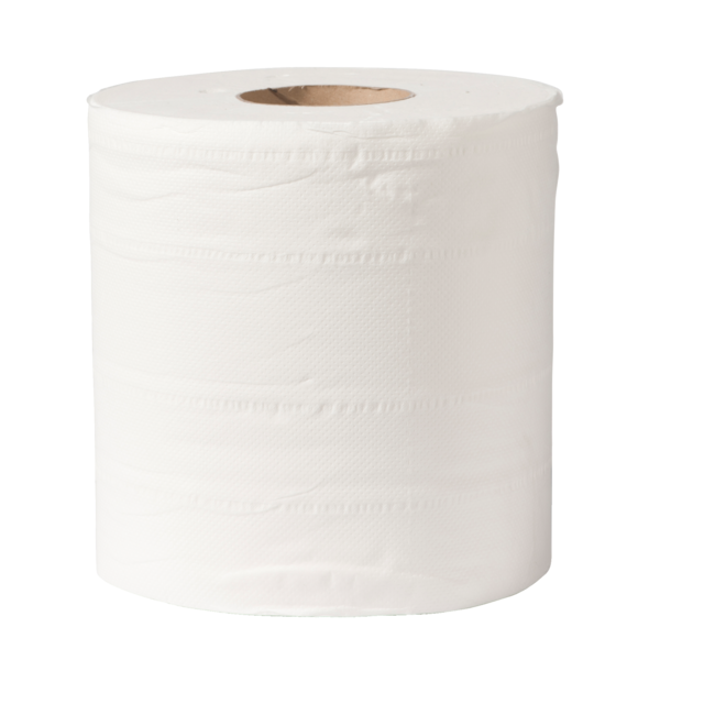 Klika - Papier nettoyant | 2 couches | 20 cm | 100m | cellulose | blanc | 6 pièces