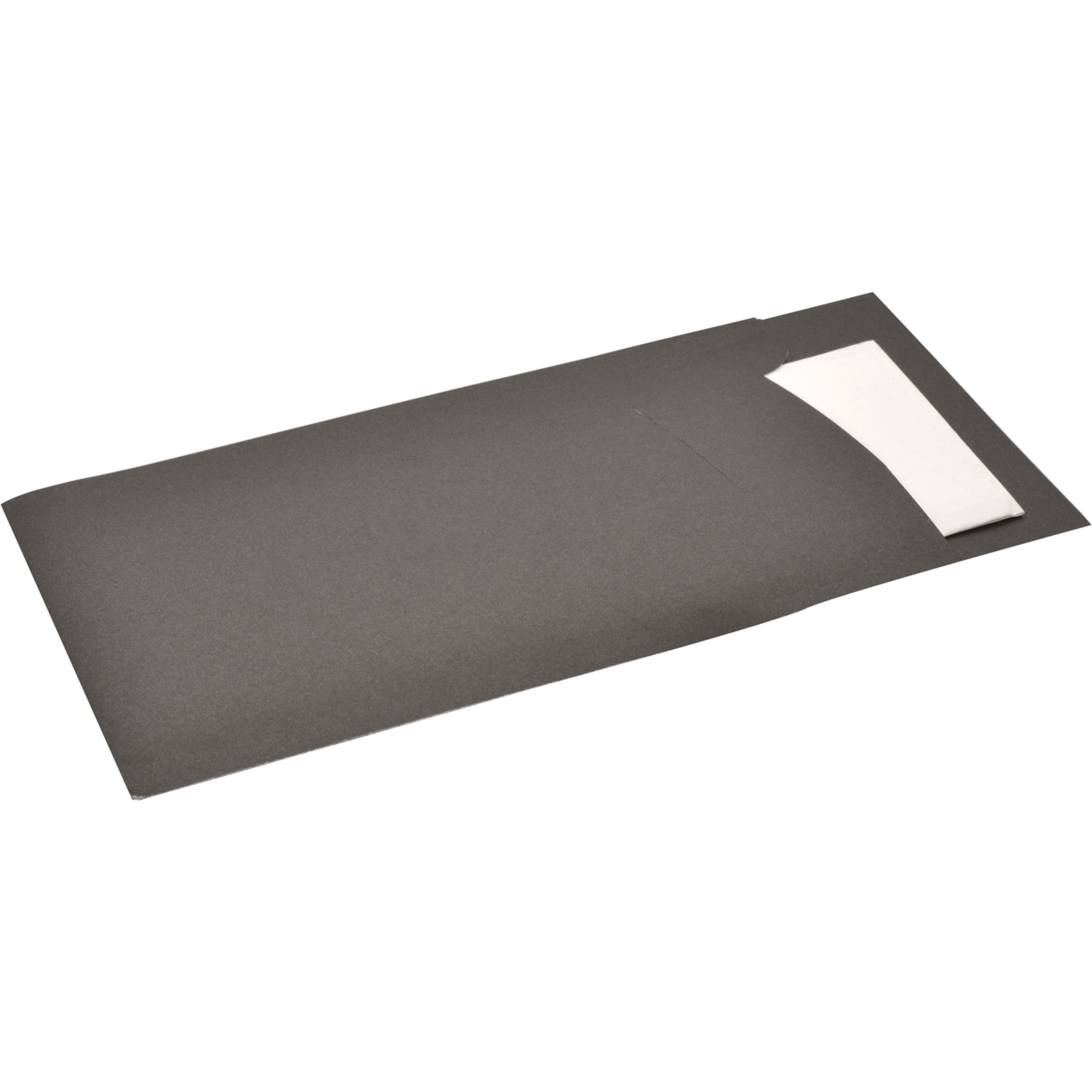 Klika -  Bestekzak | incl. Servet | 2-laags | papier | zwart | 600 stuks