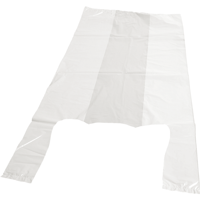 Klika - tas | HDPE | 30x 2x10x60cm | Sac à chemise | Blanc | 1000 pièces