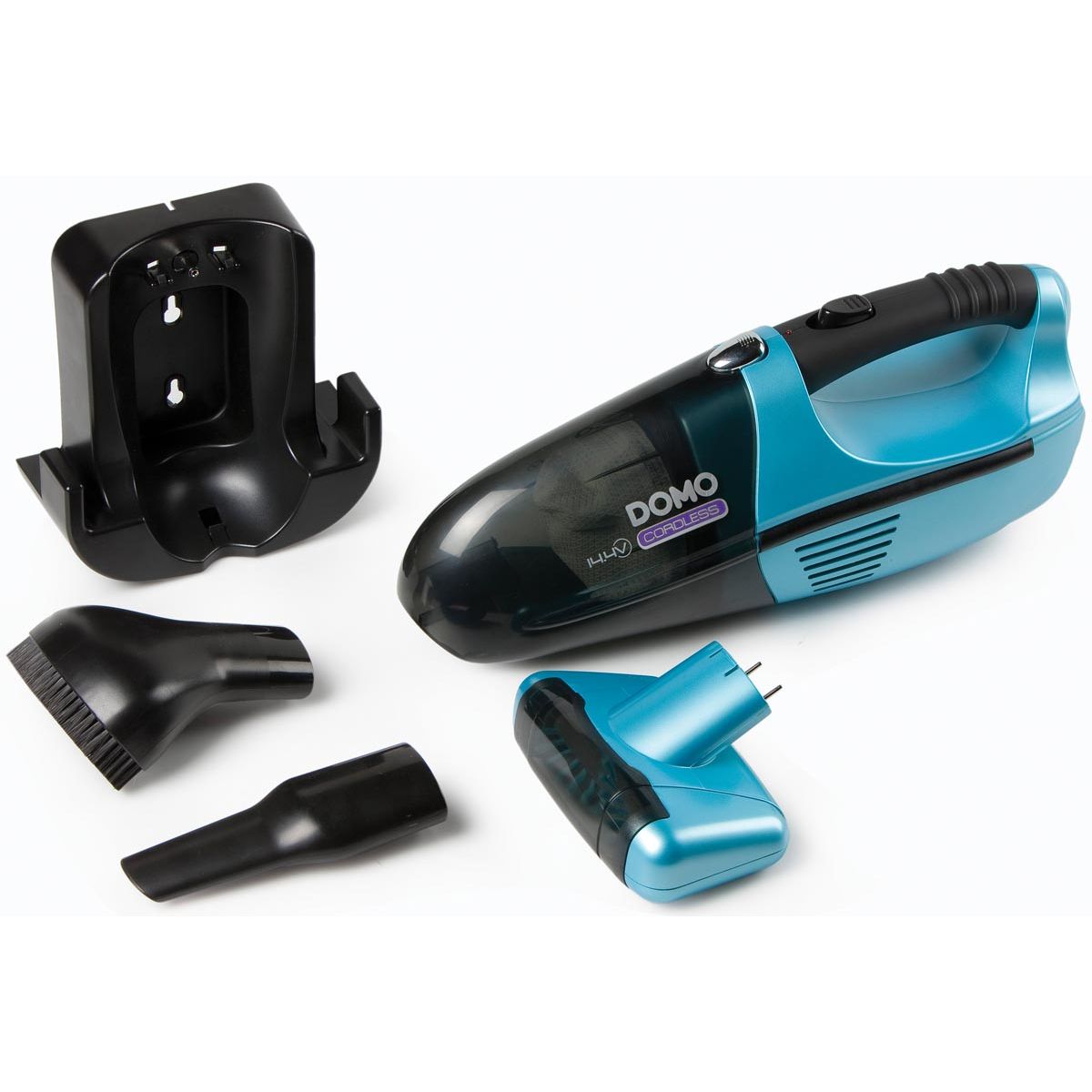 Domo - petit voleur avec batterie rechargeable, 14,4 V, bleu