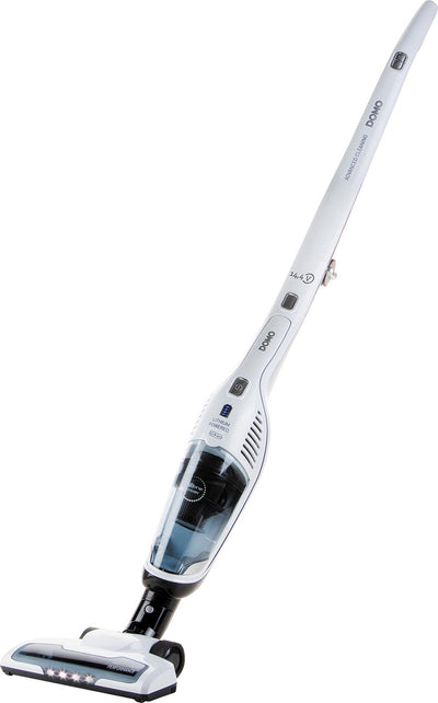 Domo - aspirateur balai 2 en 1 avec batterie rechargeable, 14,4 V, blanc