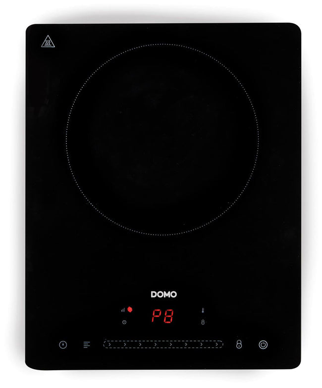 Domo - Domo inductiekookplaat, 1 vuur, 2000W, zwart