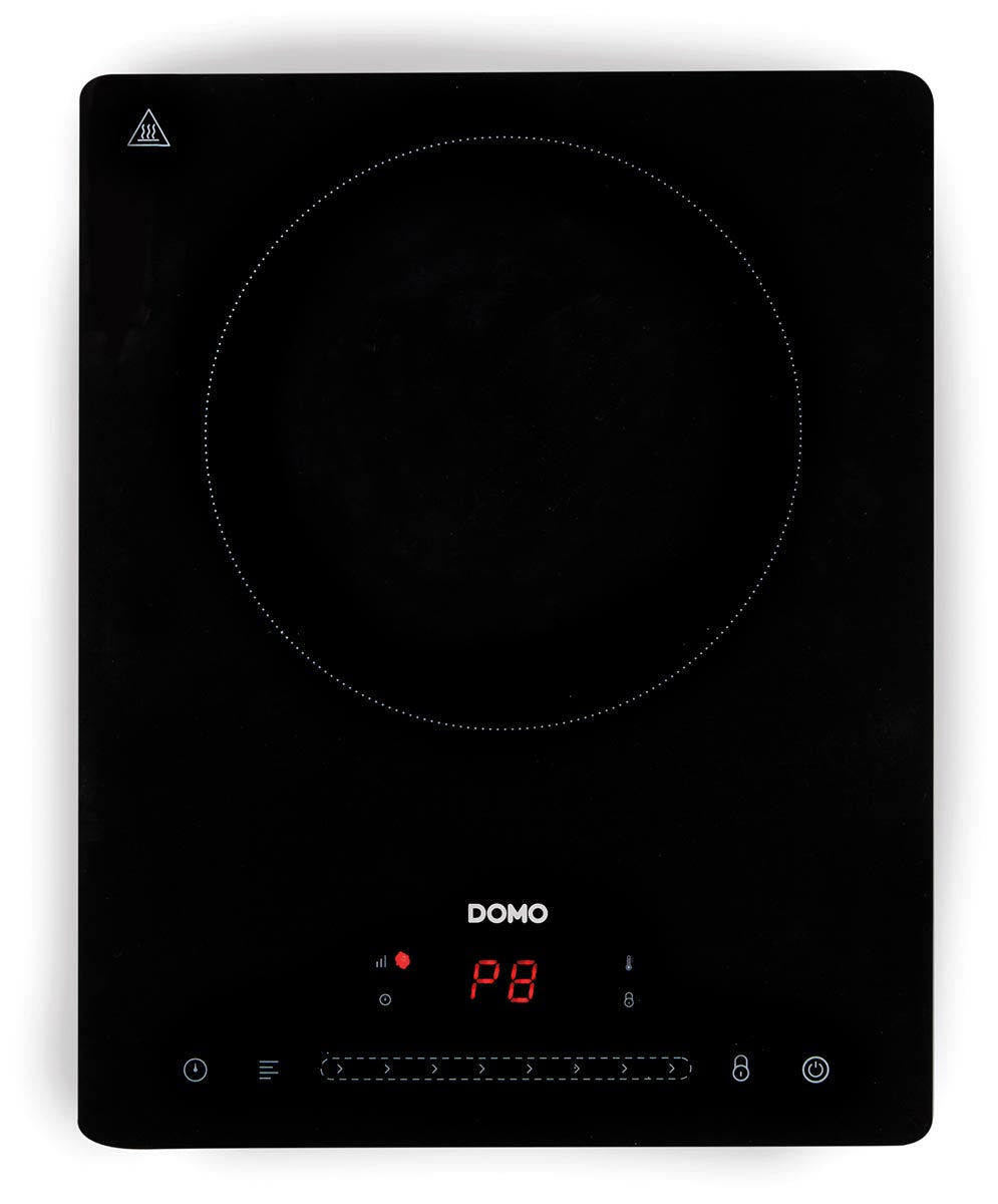 Domo - Domo Induction Hob, 1 Fire, 2000w, noir